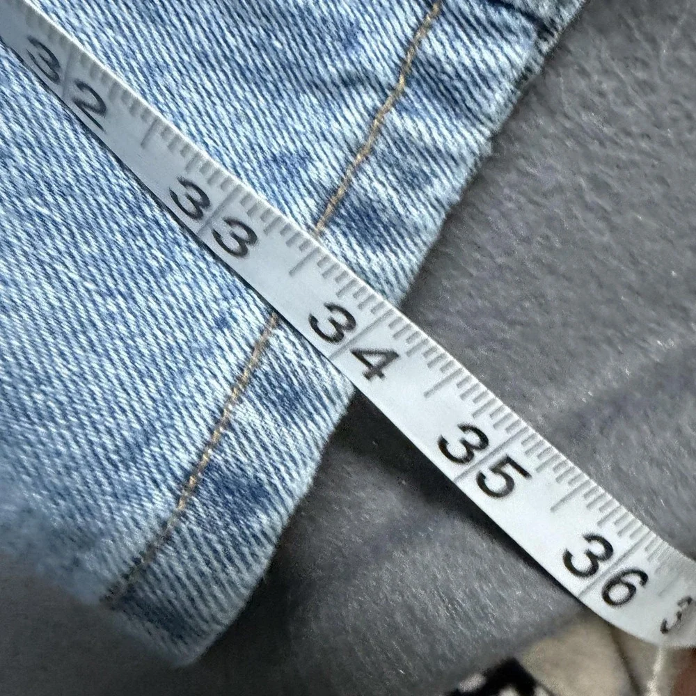 Levis‎ 550 Jeans Mens 34x34 Blue Relaxed Tapered Leg Denim Grunge Dadcore Skater